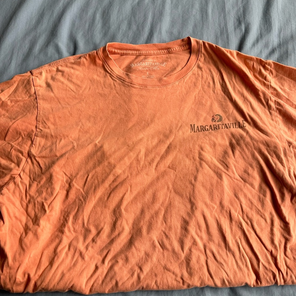 Margaritaville Men's Vibrant Orange Tee